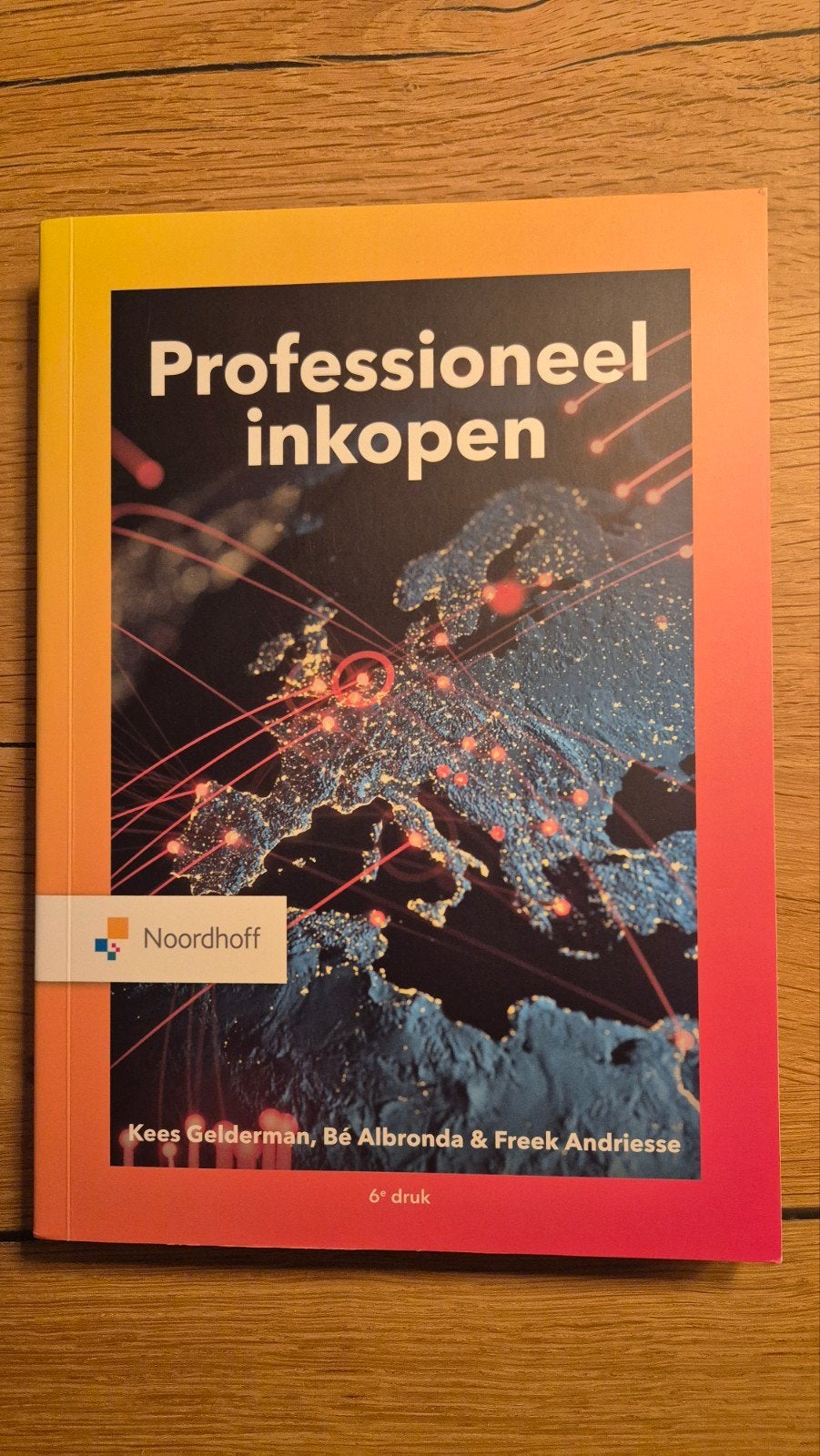 Professioneel Inkopen - 6e druk - Studieboek, Kees Gelderman, Bé Albronda & Freek Andriesse, Zo goed als nieuw, Gamma, HBO