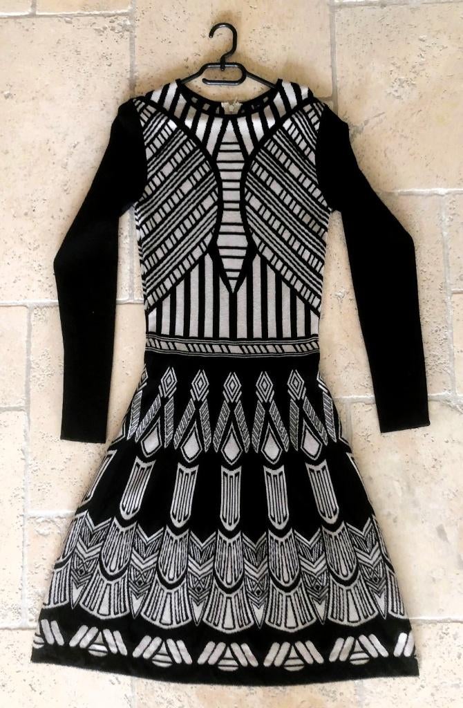Kooi, Jurk, zwart/wit, maat M, Kleding | Dames, Ophalen