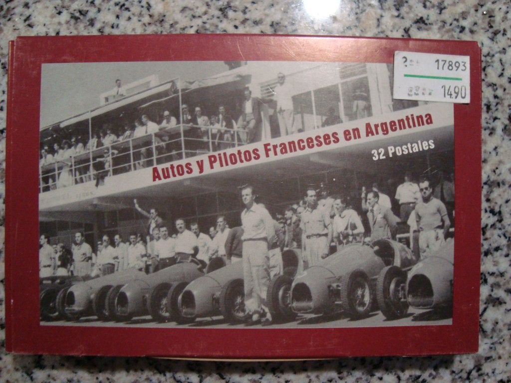 Autos y pilotos franseses en argentina 32 stuks, Verzamelen, Ophalen of Verzenden, Nieuw, Auto's