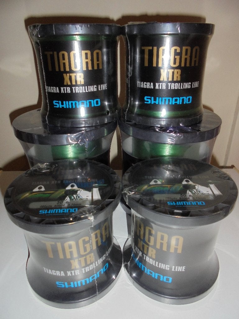Big Game Shimano Tiagra XTR Trolling line 50Lbs Monofiloment, Ophalen of Verzenden, Nieuw, Vislijn