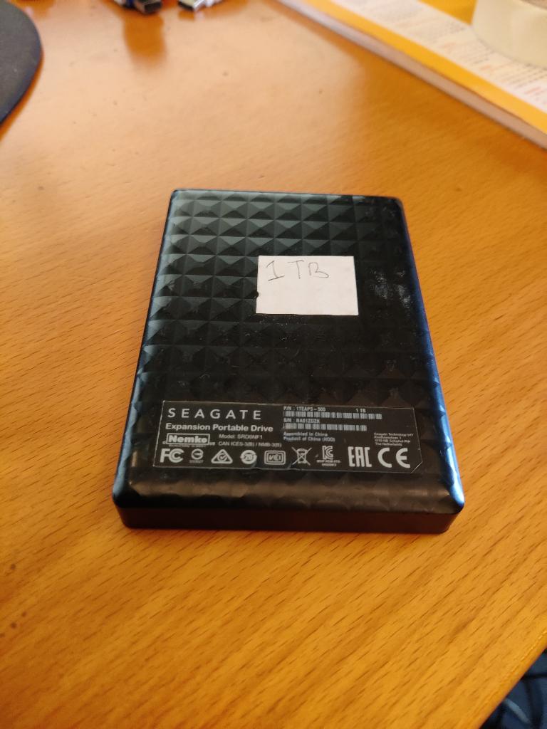 Seagate ext Drive 2,5" - 1TB USB3 [EXT-HDD-130] 12-5, Ophalen of Verzenden, Zo goed als nieuw, Desktop, 1024GB