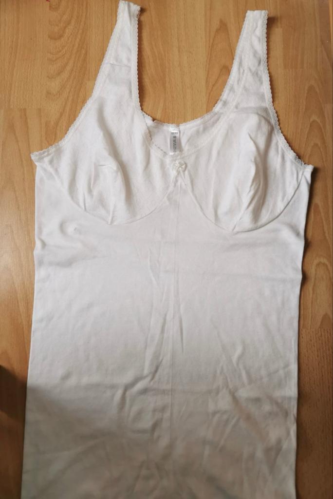 Nieuw Hema katoenen hemd met brede band, maat 48, Ophalen of Verzenden, Wit, Hemd