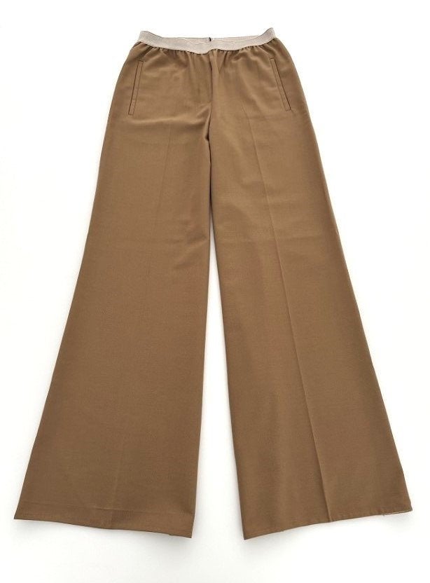 NIEUW! Stella Forest lange wijde pantalon broek camel 38, Maat 38/40 (M), Stella Forest, Bruin, Verzenden