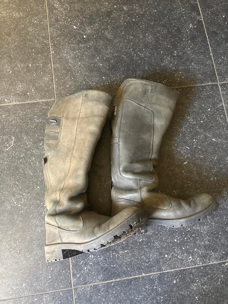 Dubarry Gore-Tex Laarzen Maat 39 Groen, Ophalen of Verzenden, Gedragen, Groen, Hoge laarzen