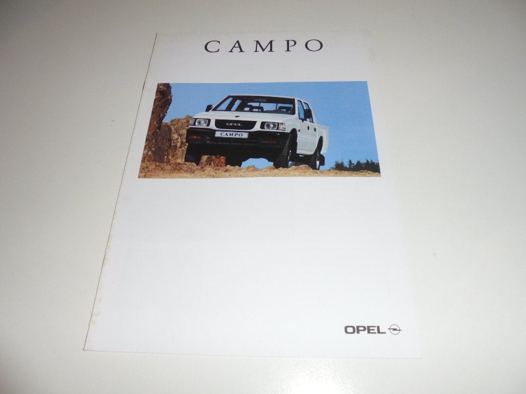 brochure Opel Campo  1994, Ophalen of Verzenden, Zo goed als nieuw, Opel