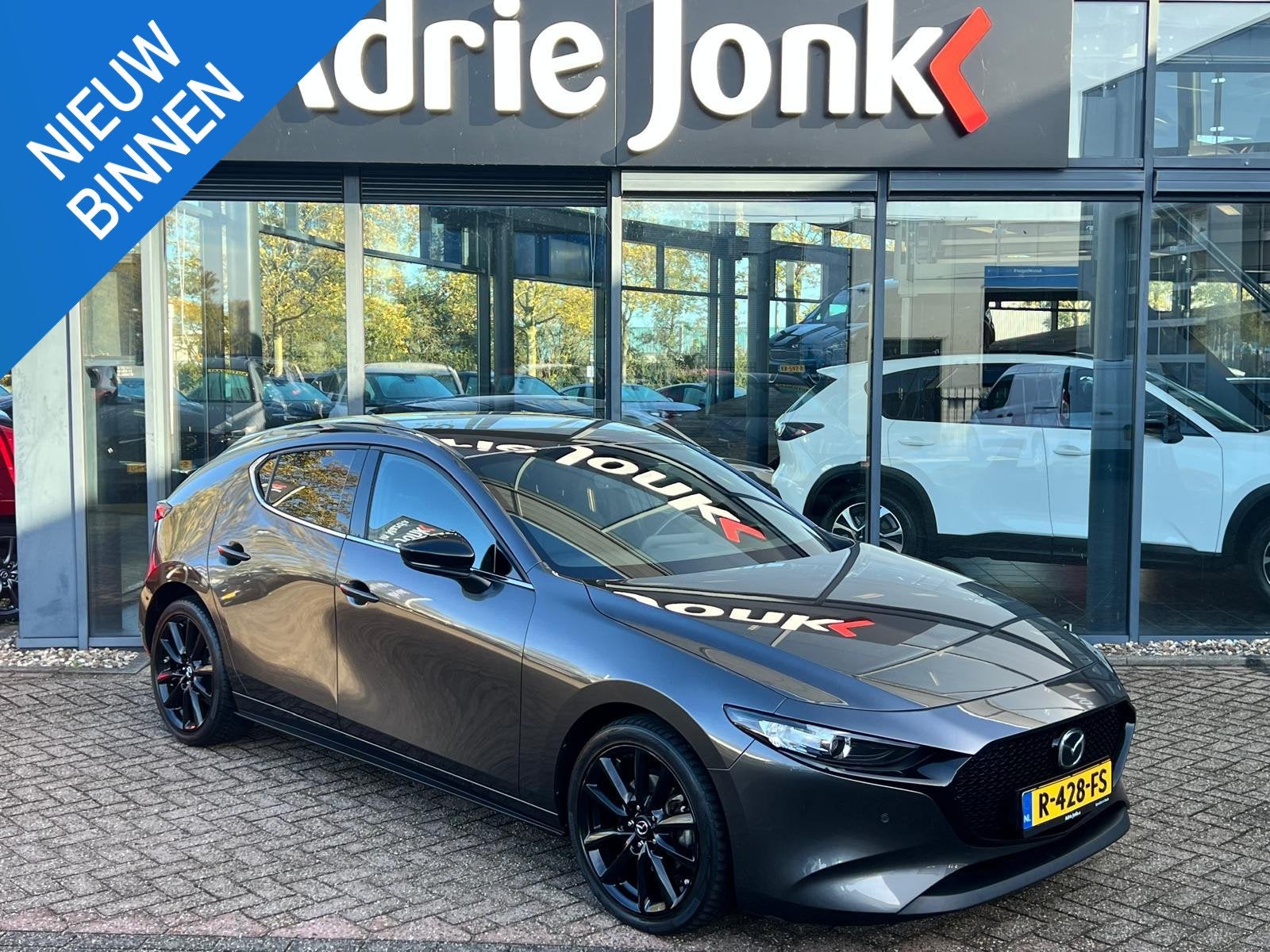Mazda 3 2.0 e-SkyActiv-G M Hybrid 150 Homura AUTOMAAT | A.CA, Auto's, Stof, Gebruikt, 4 cilinders, Origineel Nederlands