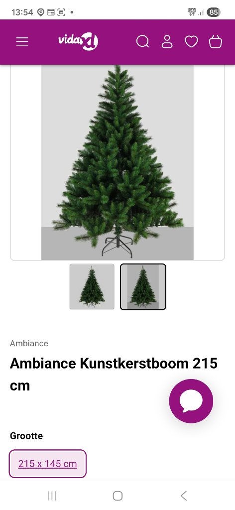 Kunstkerstboom, Diversen, Ophalen, Gebruikt