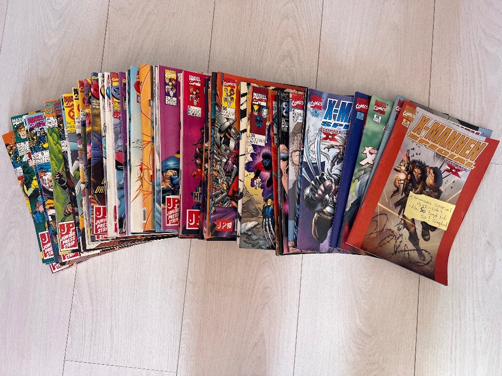 X mannen special 1992-2003 1 t/m 50 compleet, Complete serie of reeks, Ophalen of Verzenden, Zo goed als nieuw, Europa