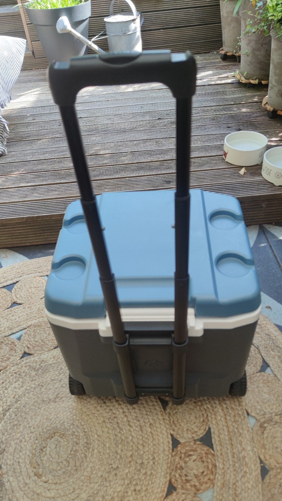 Zo goed als nieuwe Igloo MaxCold Quantum 52 Roller koelbox, Caravans en Kamperen, Koelboxen, Zo goed als nieuw, Koelbox, Koelelement