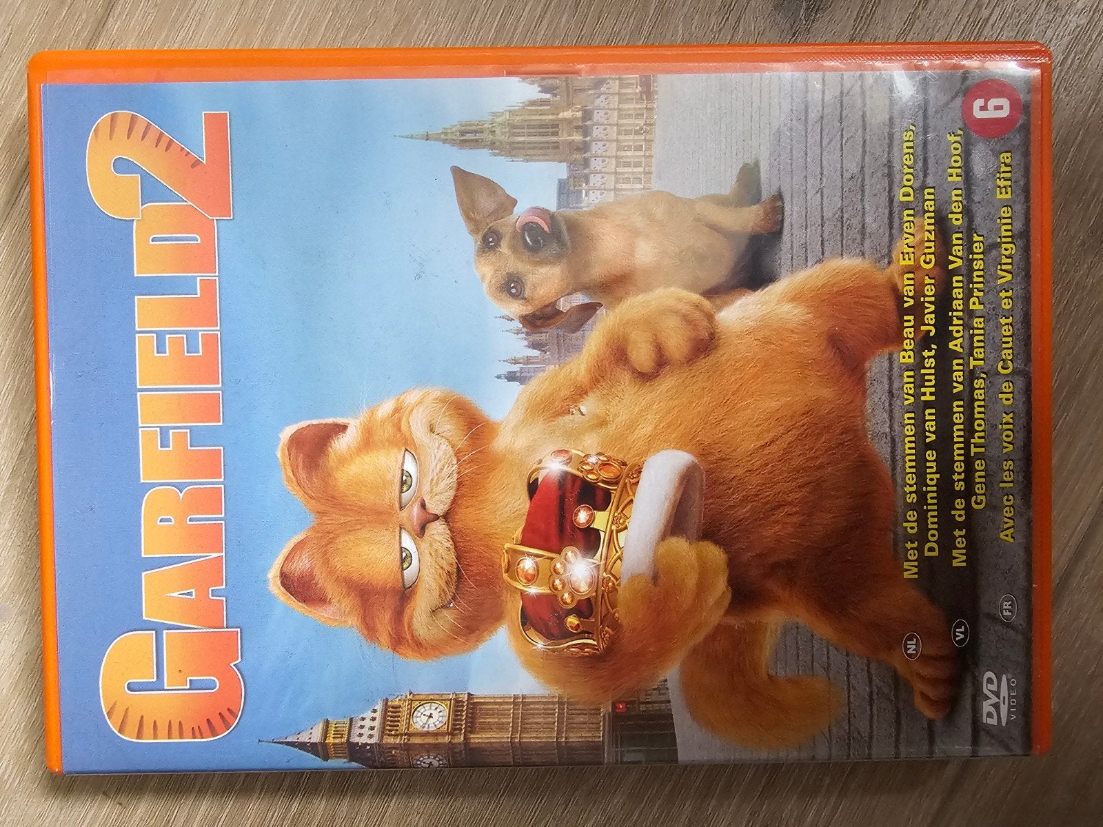 Garfield 2 DVD - Familieavontuur in Londen, Gebruikt, Nederlands, Ophalen of Verzenden, Vanaf 6 jaar