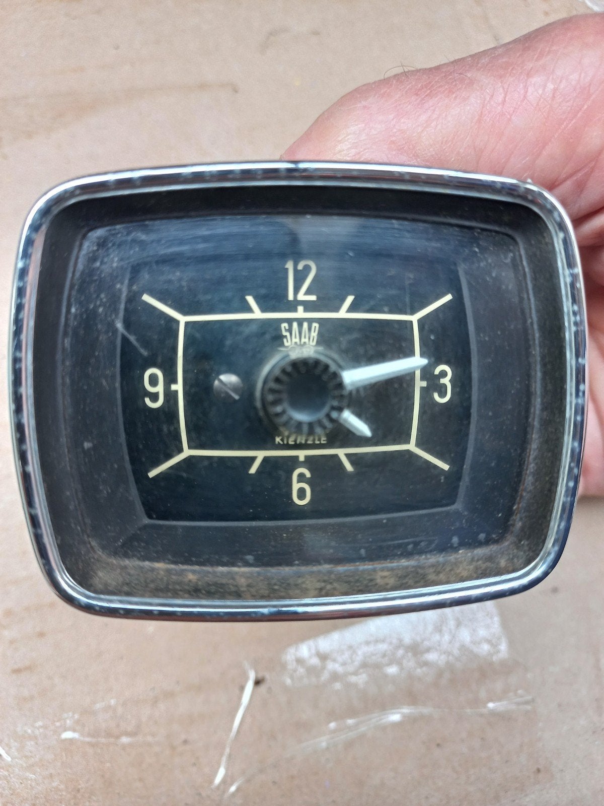 Origineel  SAAB klokje voor in het dashboard., Auto-onderdelen, Ophalen of Verzenden, Saab