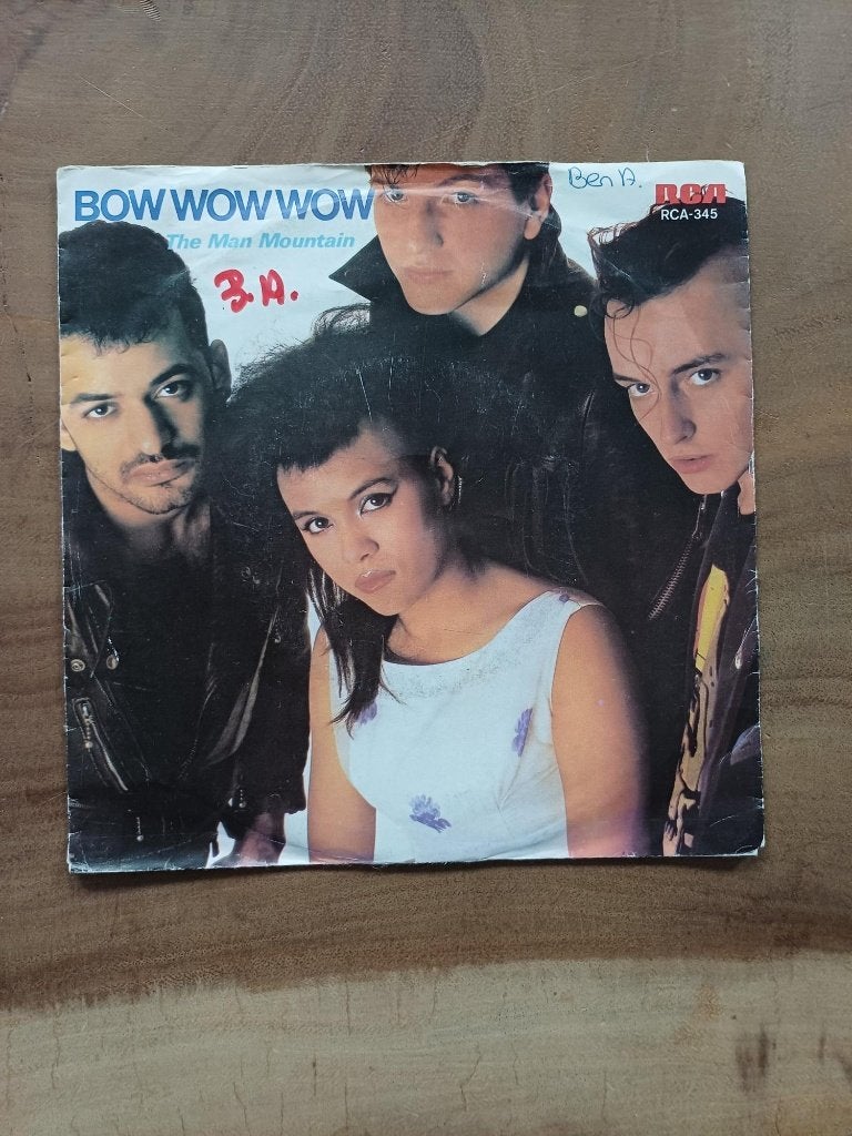 Bow Wow Wow - The Man Mountain - Single - Vinyl, Ophalen of Verzenden, Gebruikt, Pop