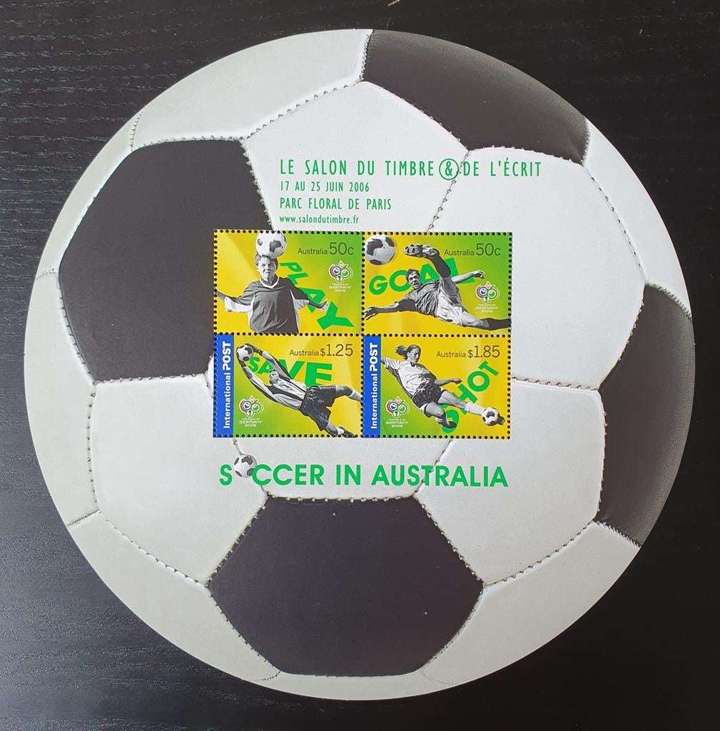 Australie 2006 WK Voetbal Michel blok 61 I postfris, Verzenden, Postfris, Sport