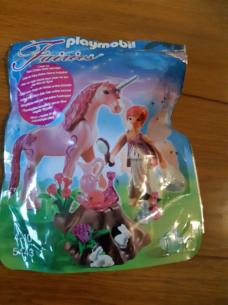 Playmobil set 5443 Zorgfee met eenhoorn Roos. Fairies., Complete set, Overige typen, Ophalen of Verzenden, Zo goed als nieuw