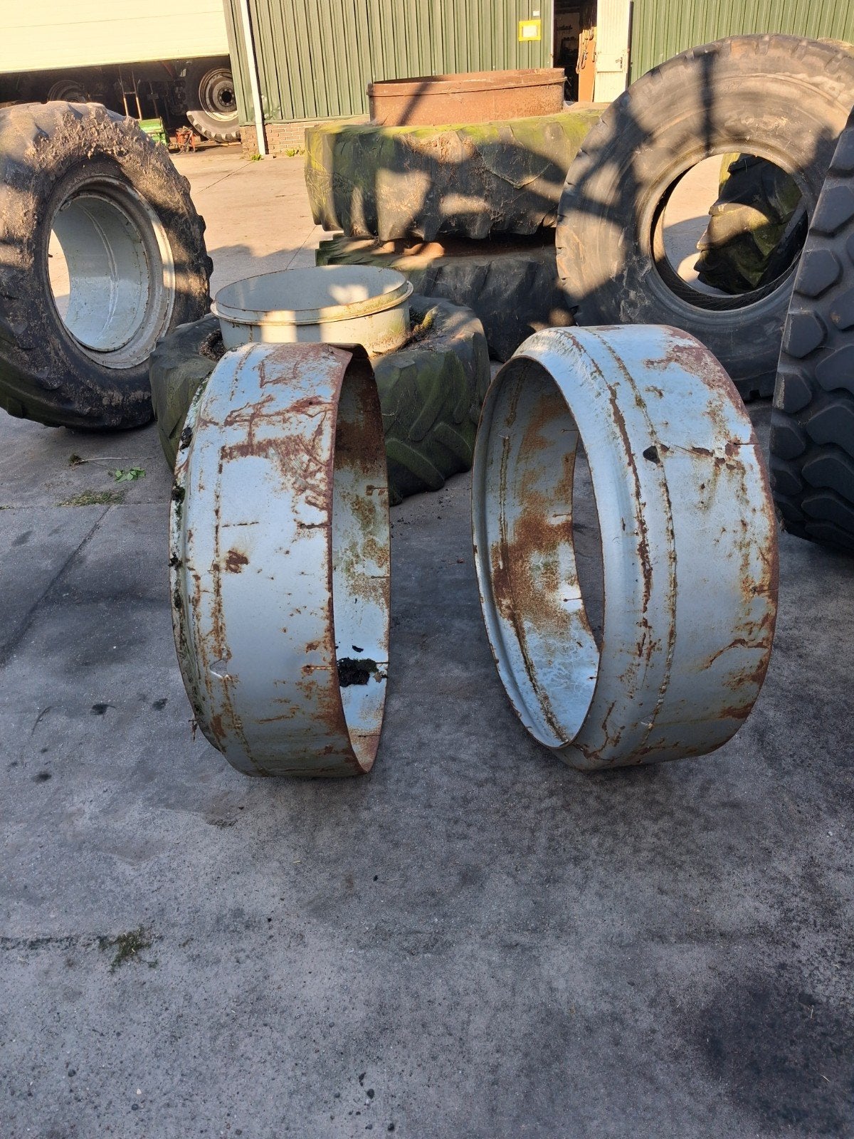 dubbellucht  verloop ringen 38 / 34 inch, Ophalen of Verzenden