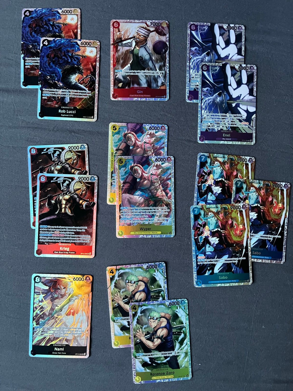 One Piece OP-15 Adventure on Kami's Island SR kaarten, Hobby en Vrije tijd, Verzamelkaartspellen | Magic the Gathering, Nieuw
