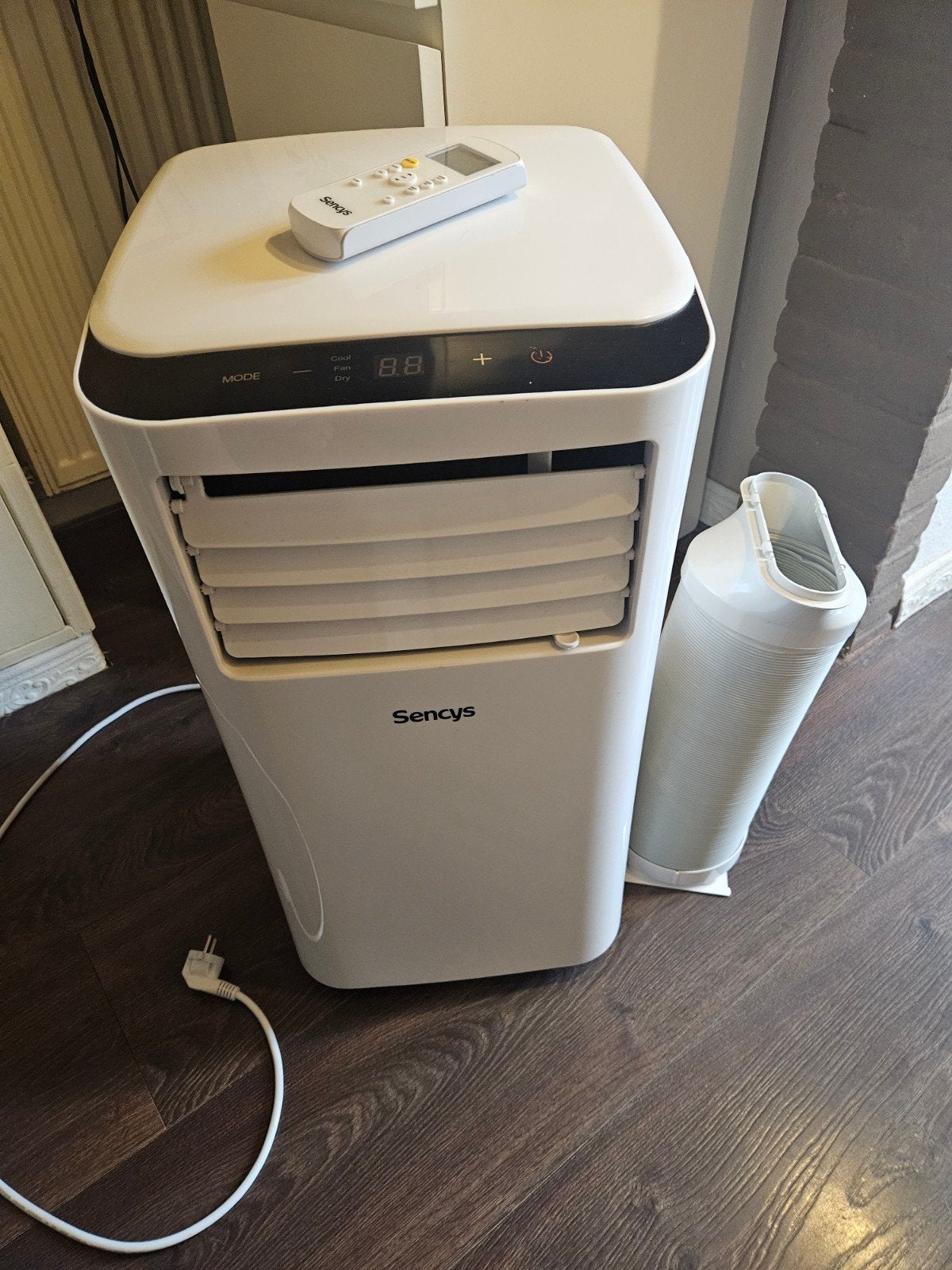sencys  airco, Ophalen, Koelen en Ontvochtigen, 3 snelheden of meer, Zo goed als nieuw