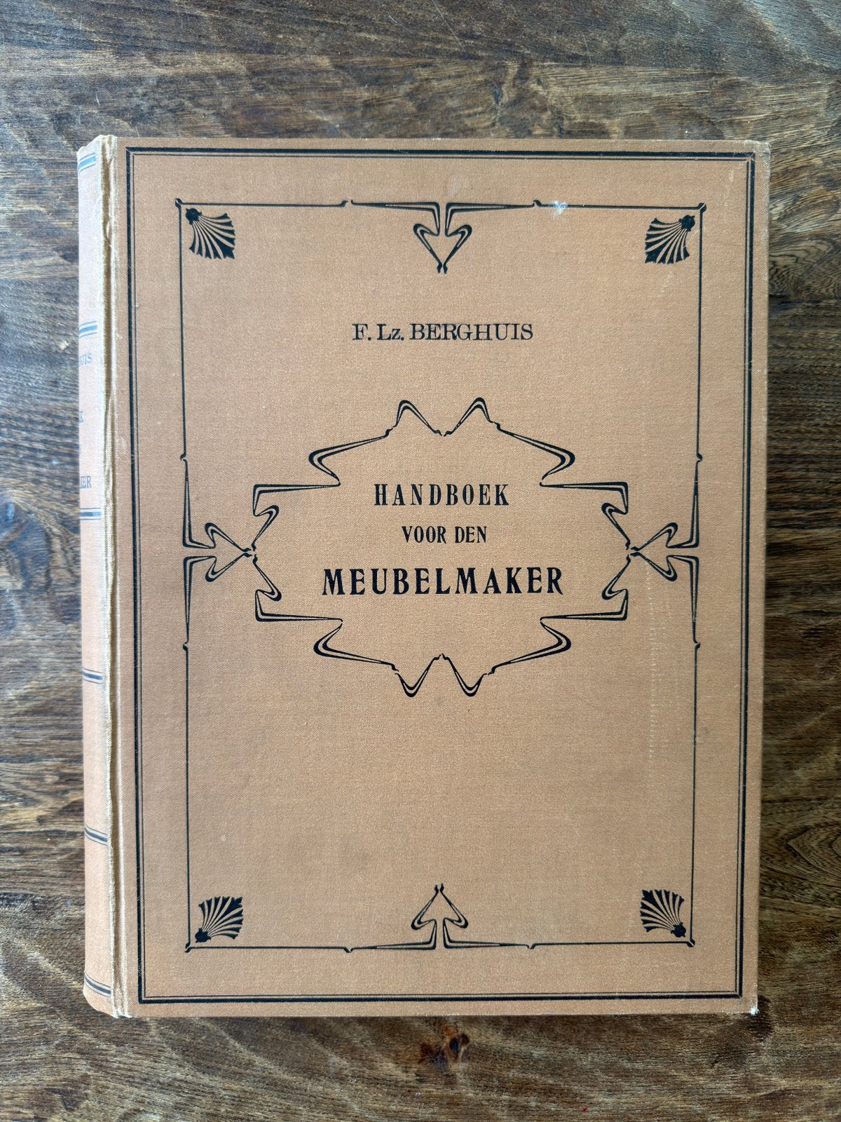 Zeldzaam Handboek voor den Meubelmaker F.L. Berghuis ca 1893, Ophalen