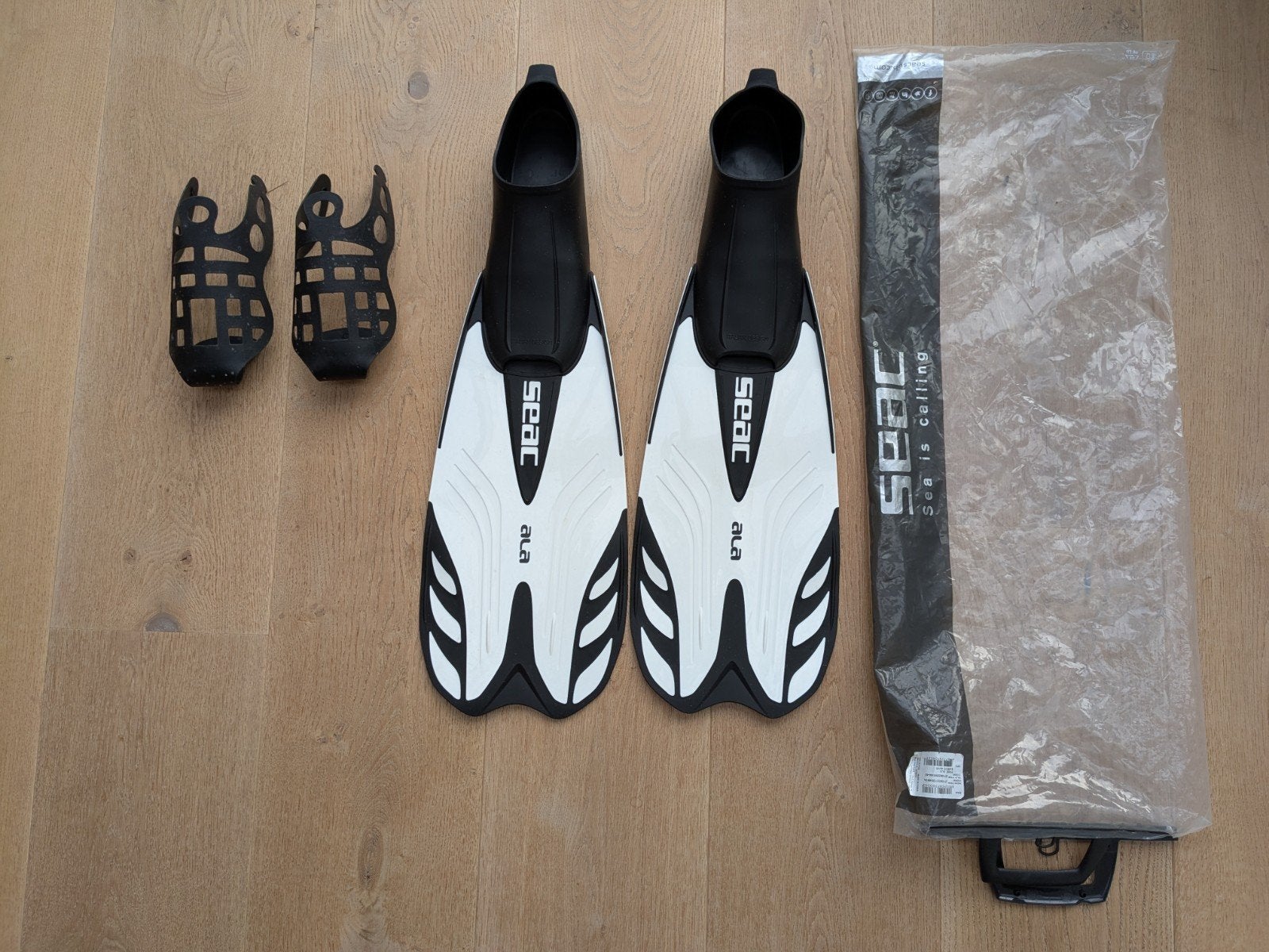 flippers zwemvliezen maat 45, Ophalen of Verzenden, Wit