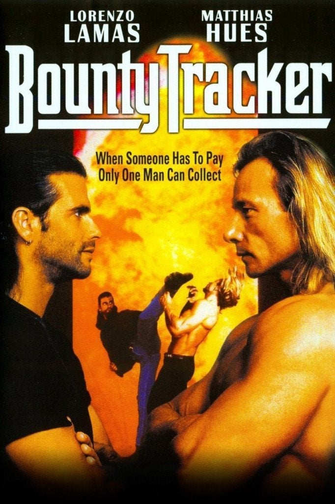 Bounty Tracker (1993) DVD - Lorenzo Lamas - Martial Arts, Alle leeftijden, Ophalen of Verzenden, Zo goed als nieuw, 1980 tot 2000