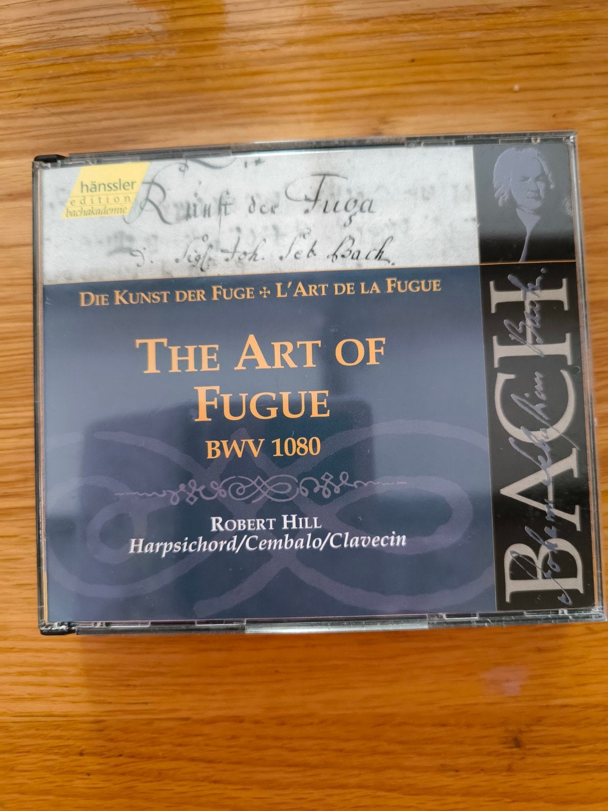 Bach, the art of fugue bwv 1080, Ophalen of Verzenden, Barok, Zo goed als nieuw, Overige typen