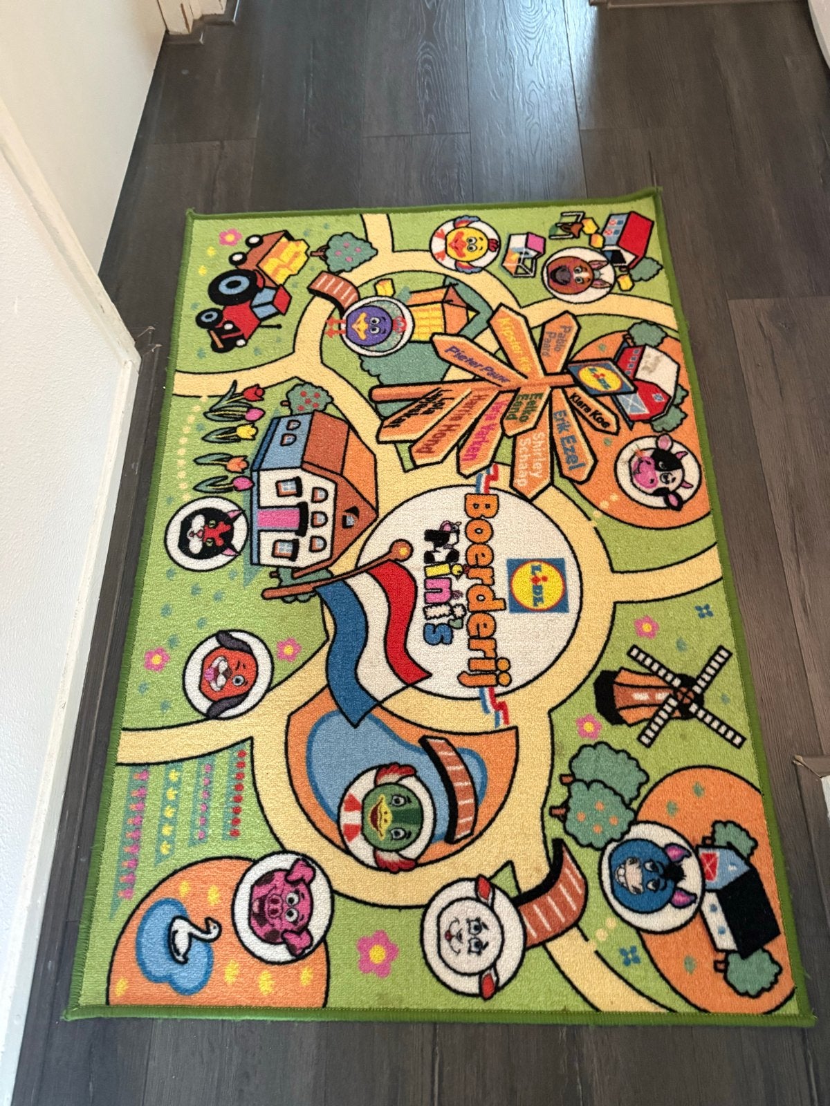 Lidl Boerderij Vloerkleed Speelkleed Kinderkamer, Ophalen of Verzenden, Gebruikt, Jongen of Meisje