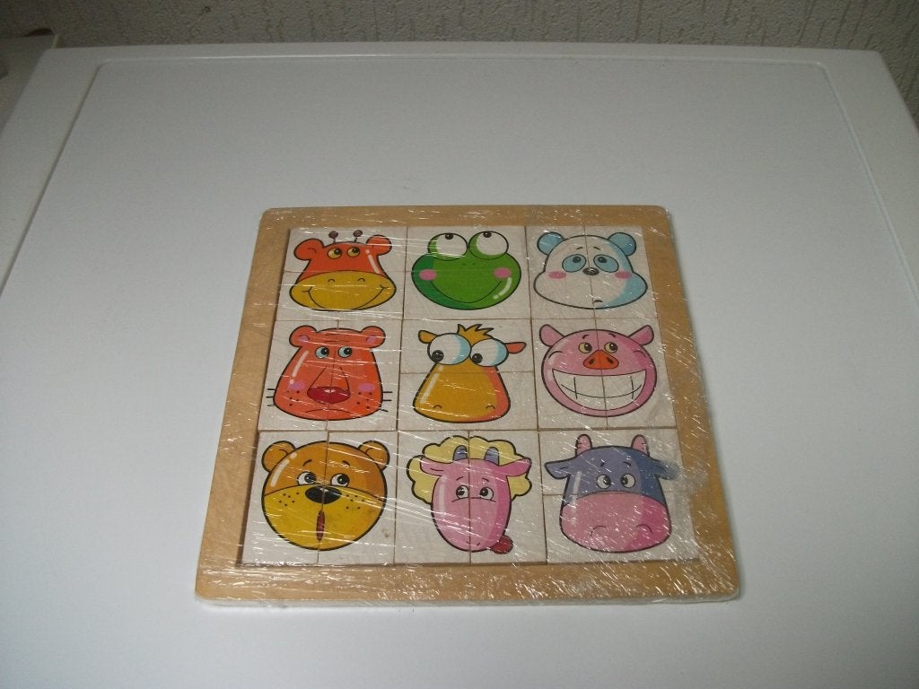 Puzzel dieren 18 delig, Ophalen of Verzenden, Gebruikt