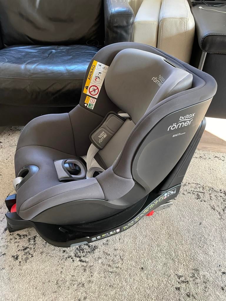 Britax Römer Dualfix M i-Size - 360 Draaibaar - Grijs, Ophalen, Romer, 0 t/m 18 kg, Verstelbare rugleuning
