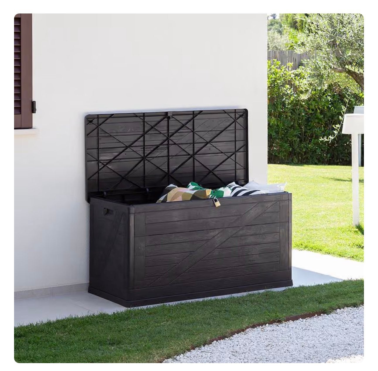 KUSSENBOX 420 liter NIEUW, Ophalen, Nieuw, Kunststof, Overige typen