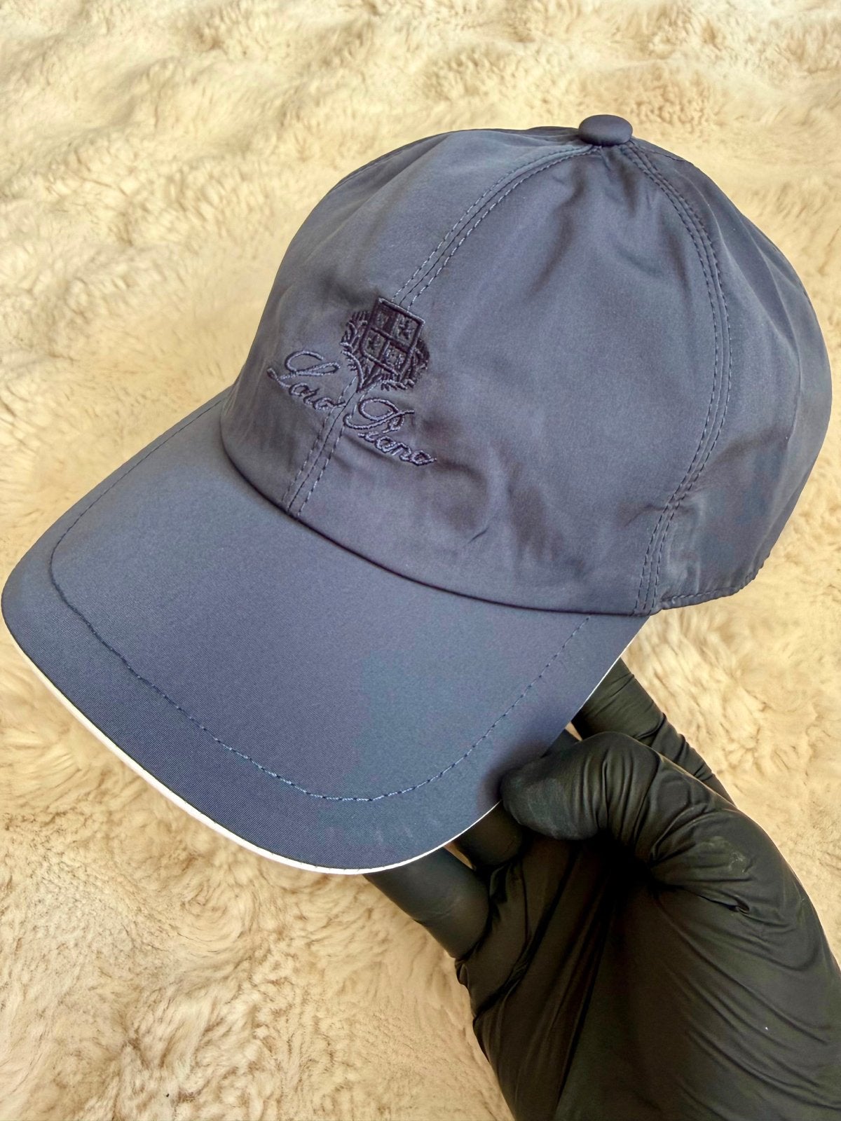 Loro Piana Pet - Sea Blue, Kleding | Heren, Hoeden en Petten, Ophalen, Zo goed als nieuw, One size fits all, Pet
