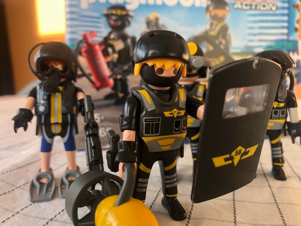 Playmobil City Action Duikteam 9365, Ophalen of Verzenden, Zo goed als nieuw, Complete set