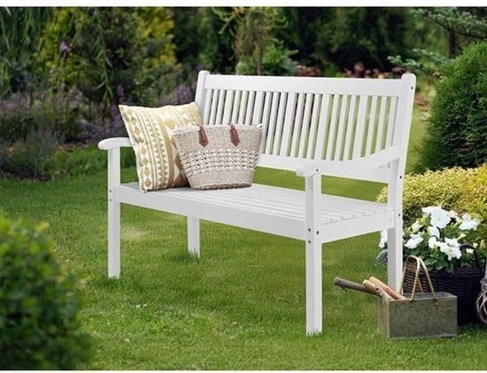 Houten Tuinbank – Buitenbank – Tuinmeubel – Balkonbank, Corvance B.V., Verzenden, Nieuw, Corvancebol@gmail.com