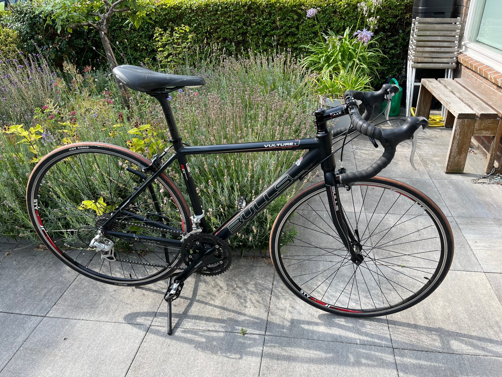 Racefiets Bulls Vulture 1 framemaat 47cm, 28 inch, Gebruikt, Velgrem, Minder dan 49 cm