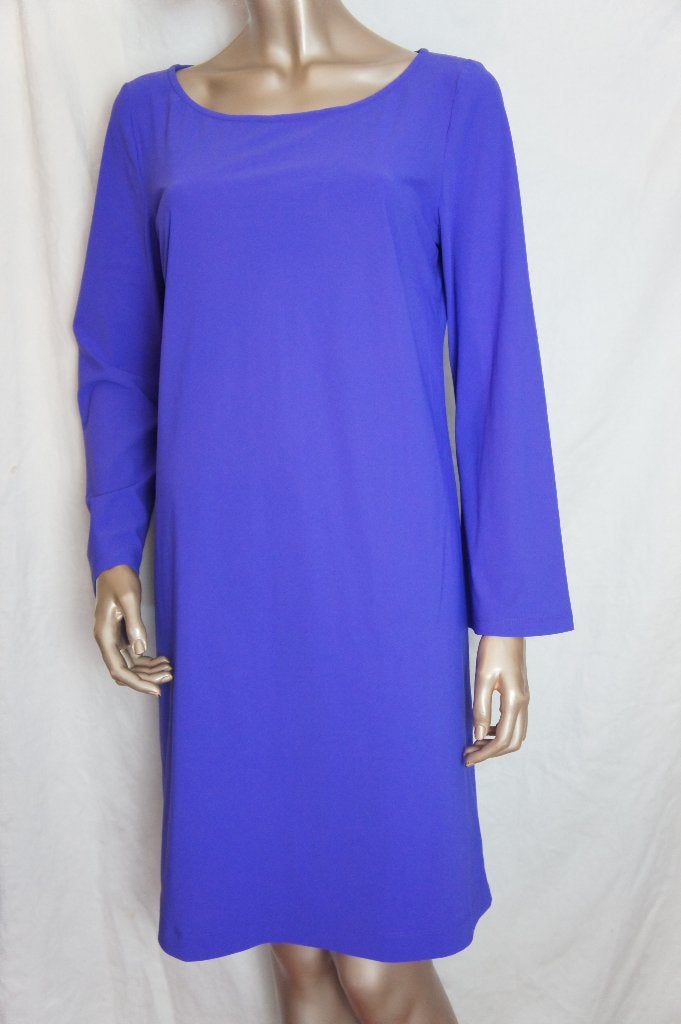 LA DRESS jurk maat M (38) Travelstof, Kleding | Dames, Maat 38/40 (M), Blauw, Ophalen of Verzenden, Zo goed als nieuw