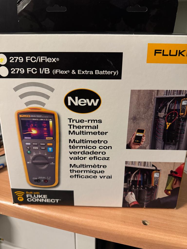 Fluke 279 FC/Iflex, Doe-het-zelf en Verbouw, Ophalen of Verzenden, Nieuw, Multimeter