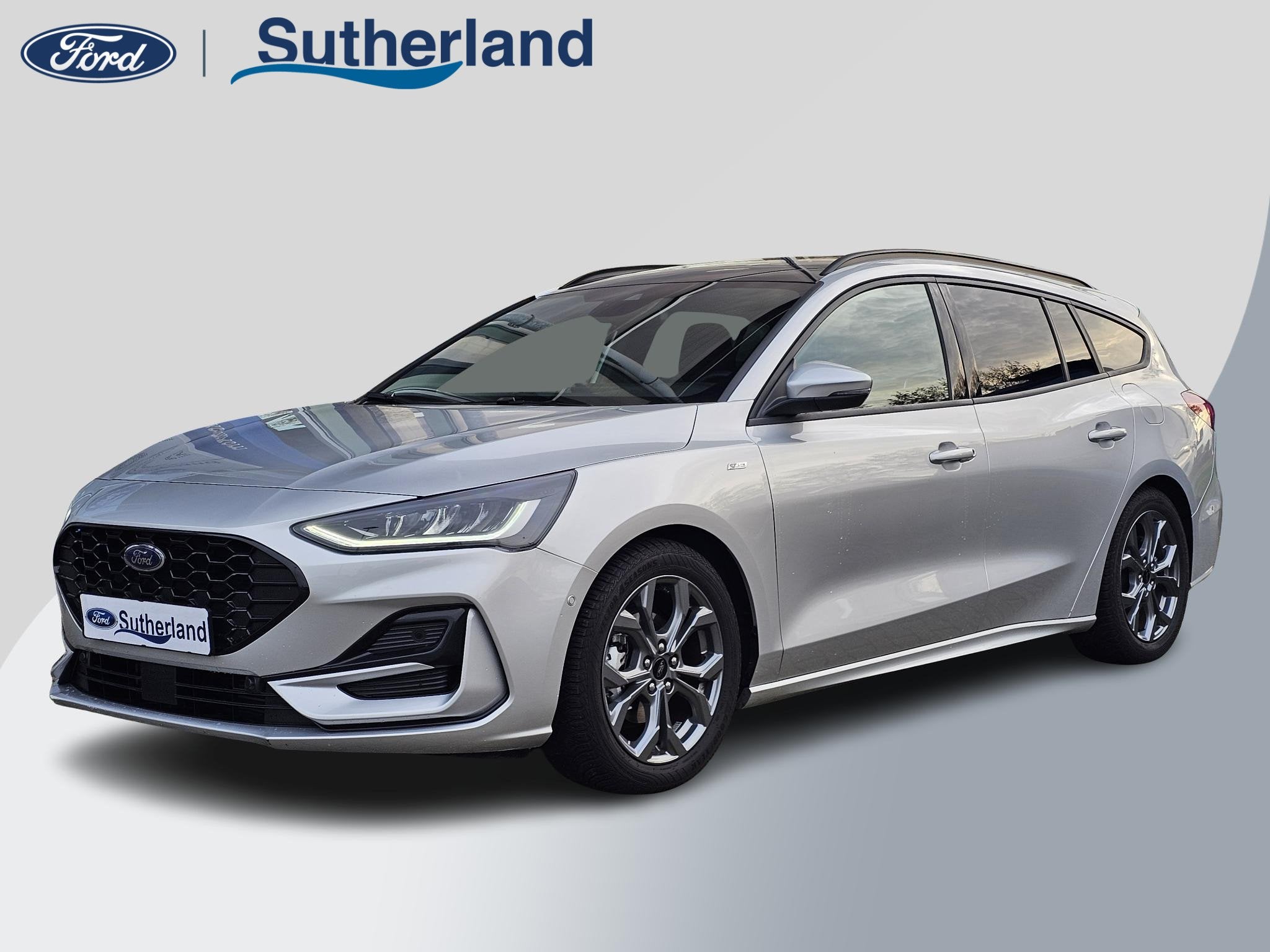 Ford Focus Wagon 1.0 EcoBoost Hybrid ST Line X Bellen voor b, Stof, Gebruikt, 155 pk, Hybride Elektrisch/Benzine