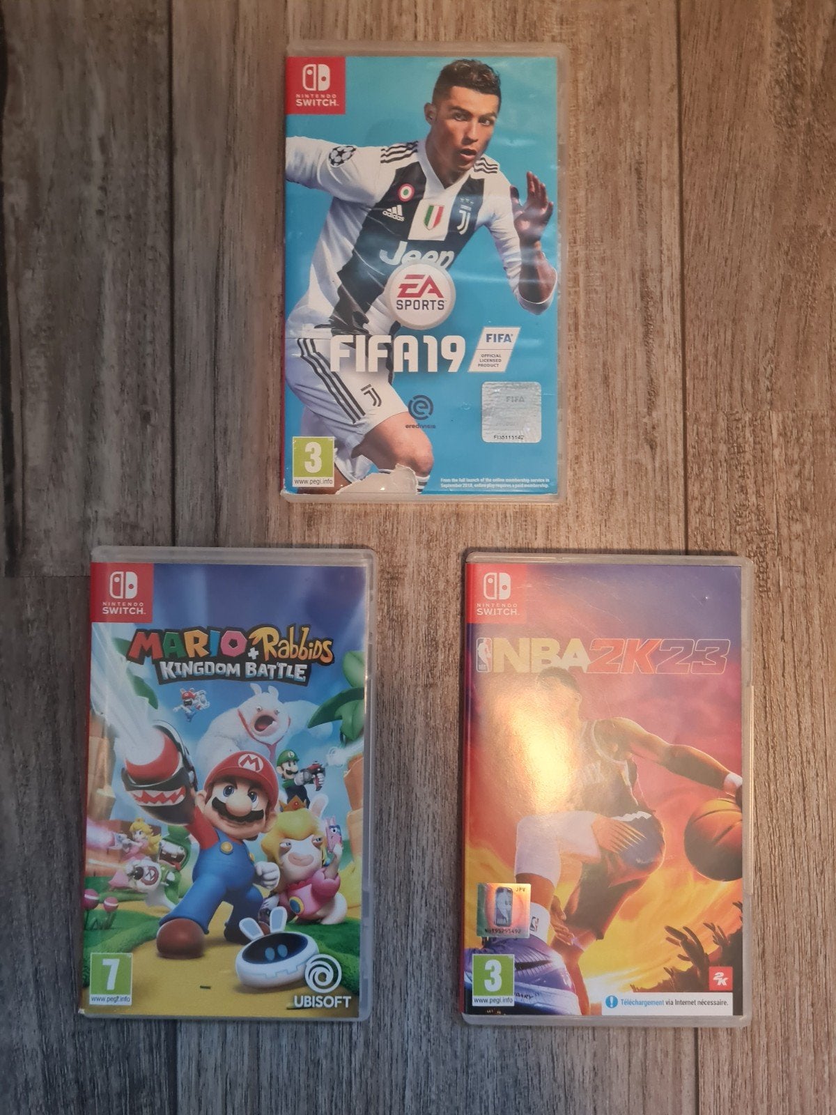 Nintendo Switch Games: FIFA 19, NBA 2K23, Mario + Rabbids, Ophalen of Verzenden