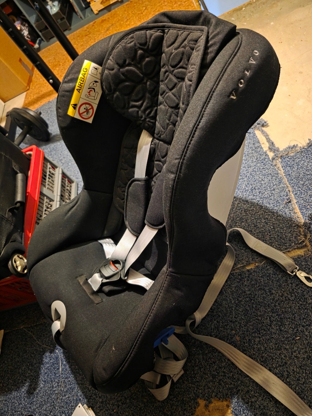Britax Römer Volvo Max-Way Kinderzitje 9-25 kg, Romer, Gebruikt, Autogordel, Zijbescherming