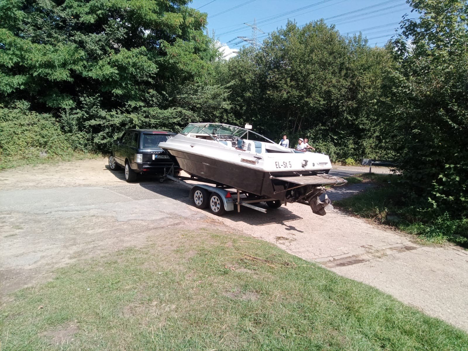 Sportboot met nieuwe techniek & lak inclusief trailer, Ophalen, Kunststof, Binnenboordmotor, 1.00 - 1.50 meter