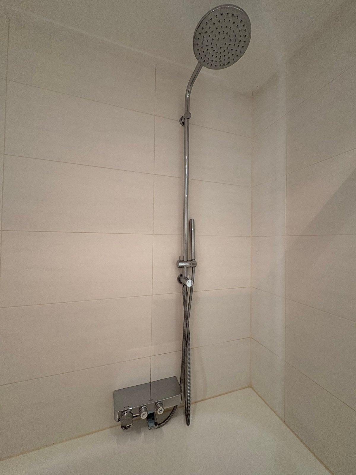 Grohe doucheset met thermostaatkraan, Ophalen, Gebruikt, Chroom, Douche