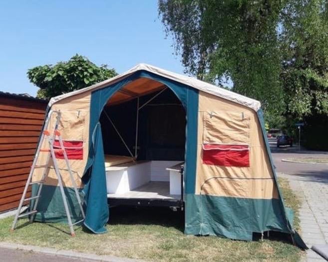 Trigano Chantilly vouwwagen, Caravans en Kamperen, Tenten, tot en met 5, Gebruikt, Ophalen