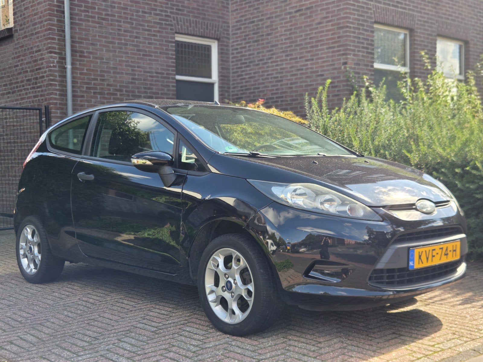 Ford Fiesta 1.25 44KW 3DR 2009 Zwart
