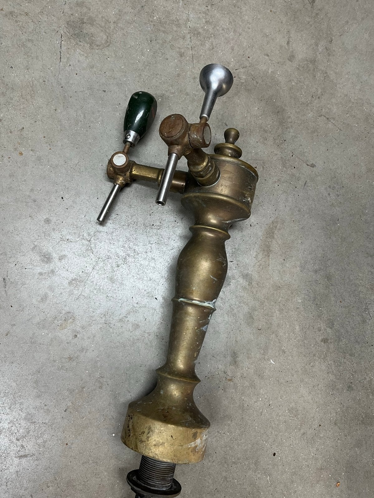 Vintage messing Palm bier tapkraan - schuurvondst, Ophalen, Overige typen