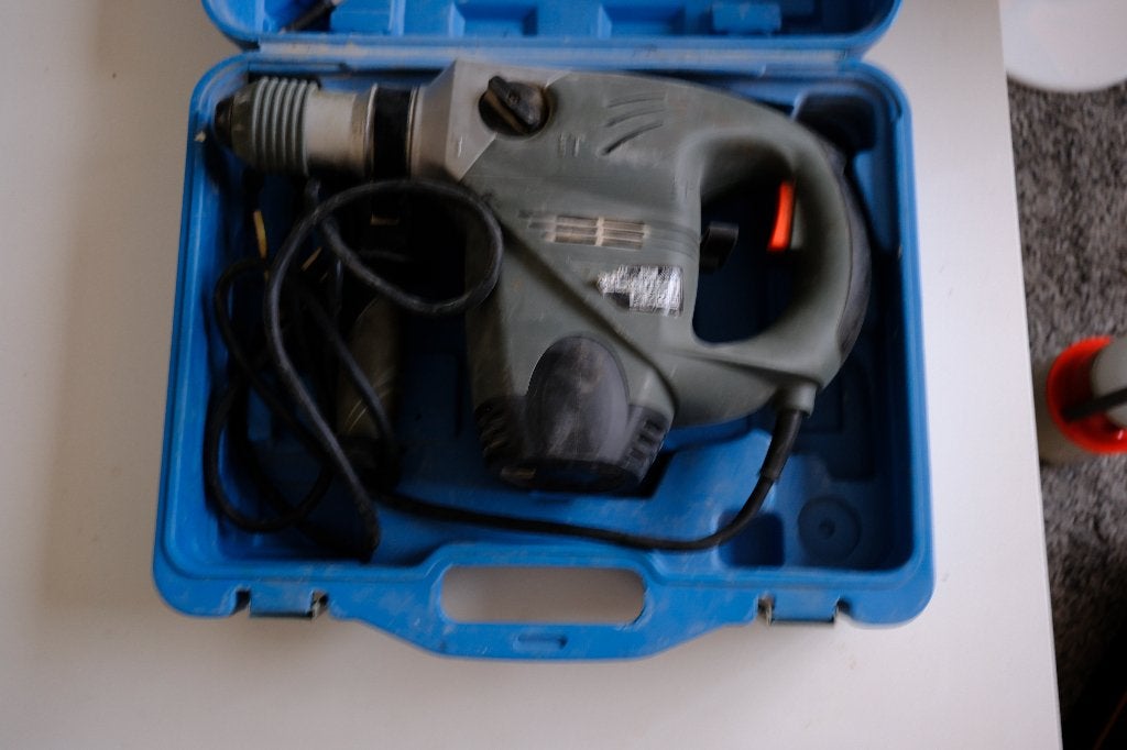 Krachtige Kinzo Boorhamer / Slaghamer in Koffer, Boor- en/of Breekhamer, Ophalen of Verzenden, Klopboormechanisme, Gebruikt