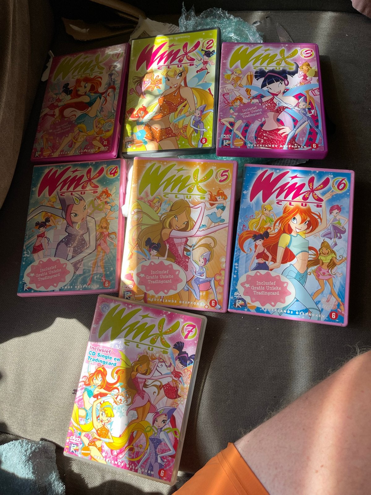 Winx Club DVD Collectie - Seizoenen 1-7 (Nederlands gesproke, Animatie, Tv-serie, Vanaf 6 jaar, Gebruikt