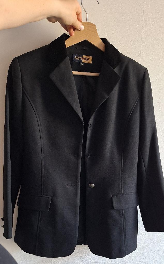 Wedstrijdjasje 164, Dieren en Toebehoren, Paardrijkleding, Gebruikt, Kinderen, Dressuur, Ophalen of Verzenden