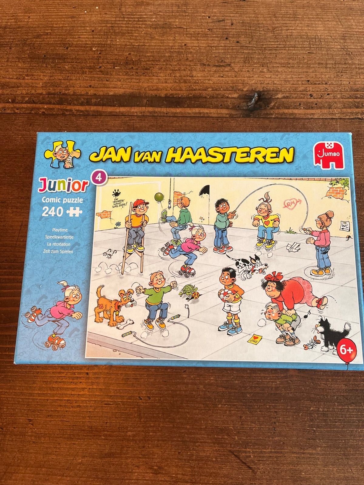 Jan van Haasteren NIEUW Junior Comic Puzzel 240 stukjes, Ophalen, Meer dan 50 stukjes, Gebruikt, 6 jaar of ouder