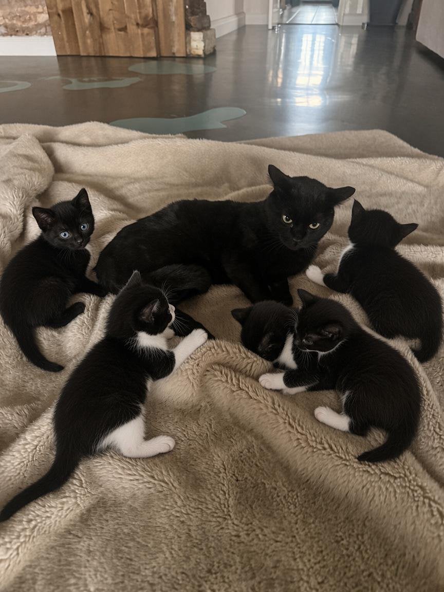 Boerderij kittens, Meerdere dieren