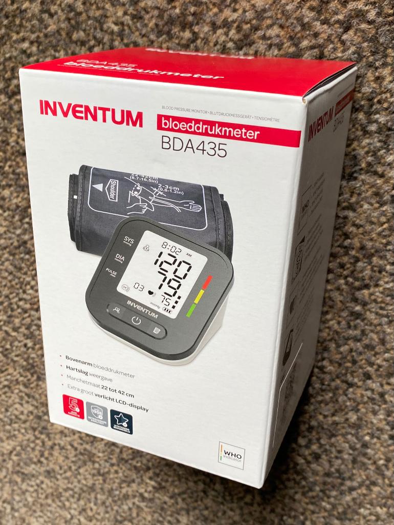 Inventum bloeddrukmeter, Ophalen of Verzenden, Nieuw