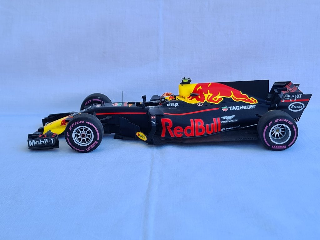RB13 Max Verstappen Australian GP 2017 Minichamps 1:18, Ophalen of Verzenden, Gebruikt, Formule 1
